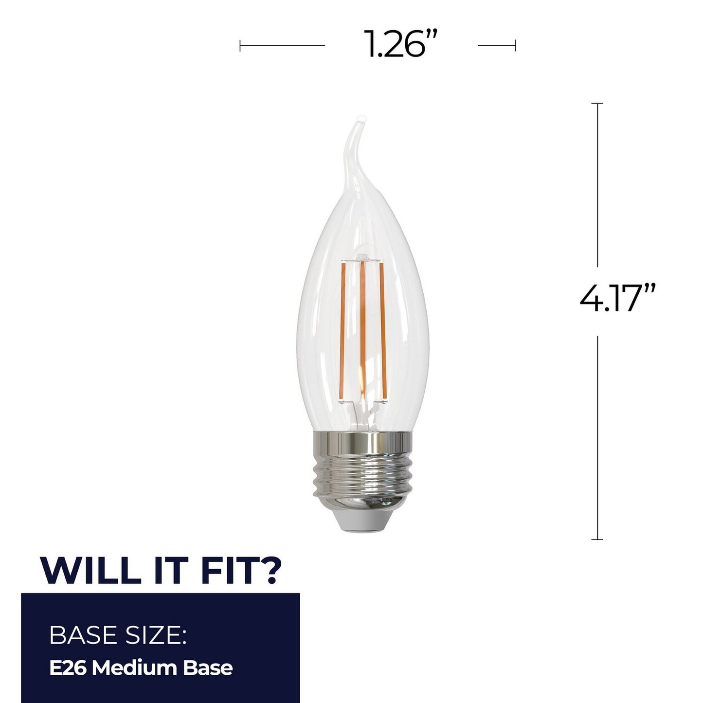 Bulbrite - 776969 - Light Bulb - 7 - Clear
