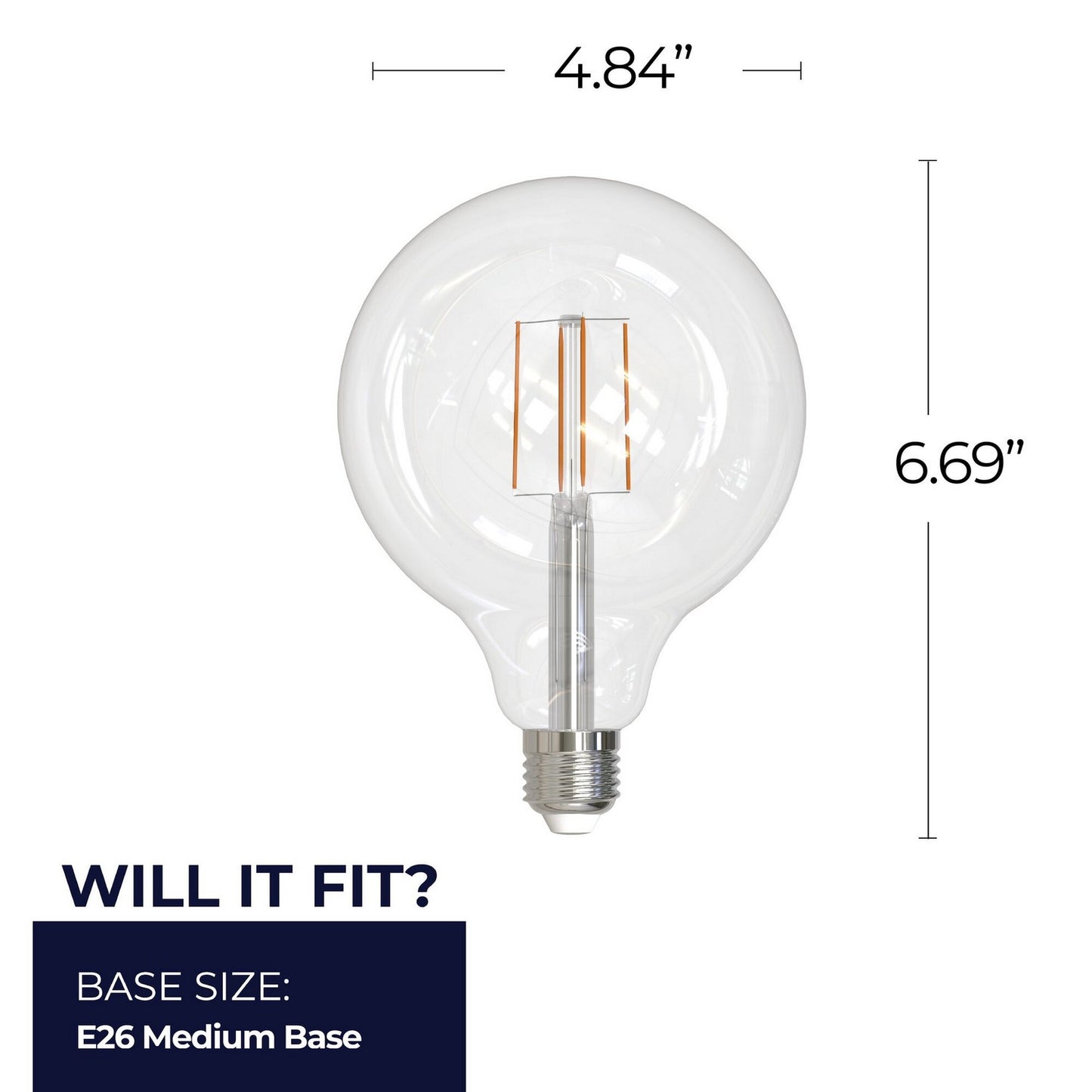 Bulbrite - 776981 - Light Bulb - 7 - Clear