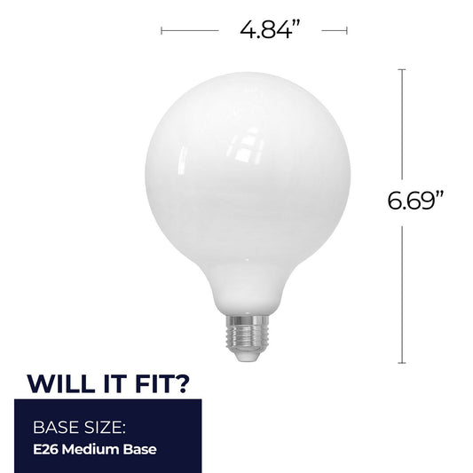 Bulbrite - 776982 - Light Bulb - 7 - Milky