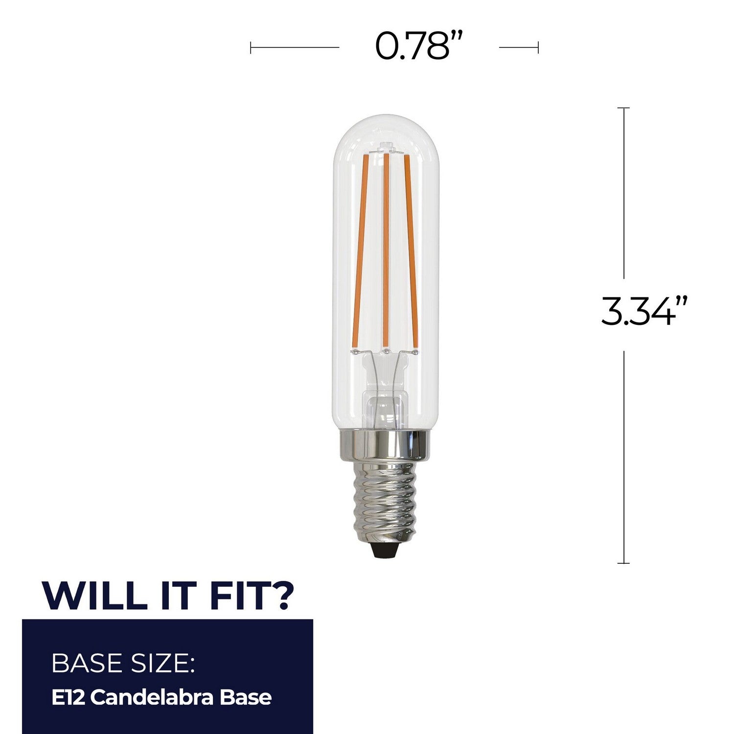 Bulbrite - 776993 - Light Bulb - 7 - Clear
