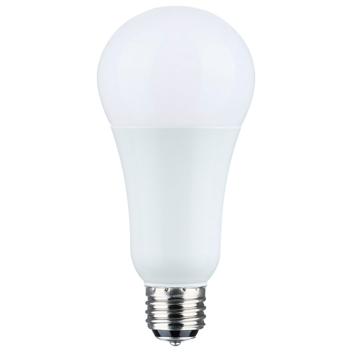 (4-Pack) Satco S11517 20W LED A21 A-Shape Bulb, E26d Base, 4000K, 600 Lumens, Frost