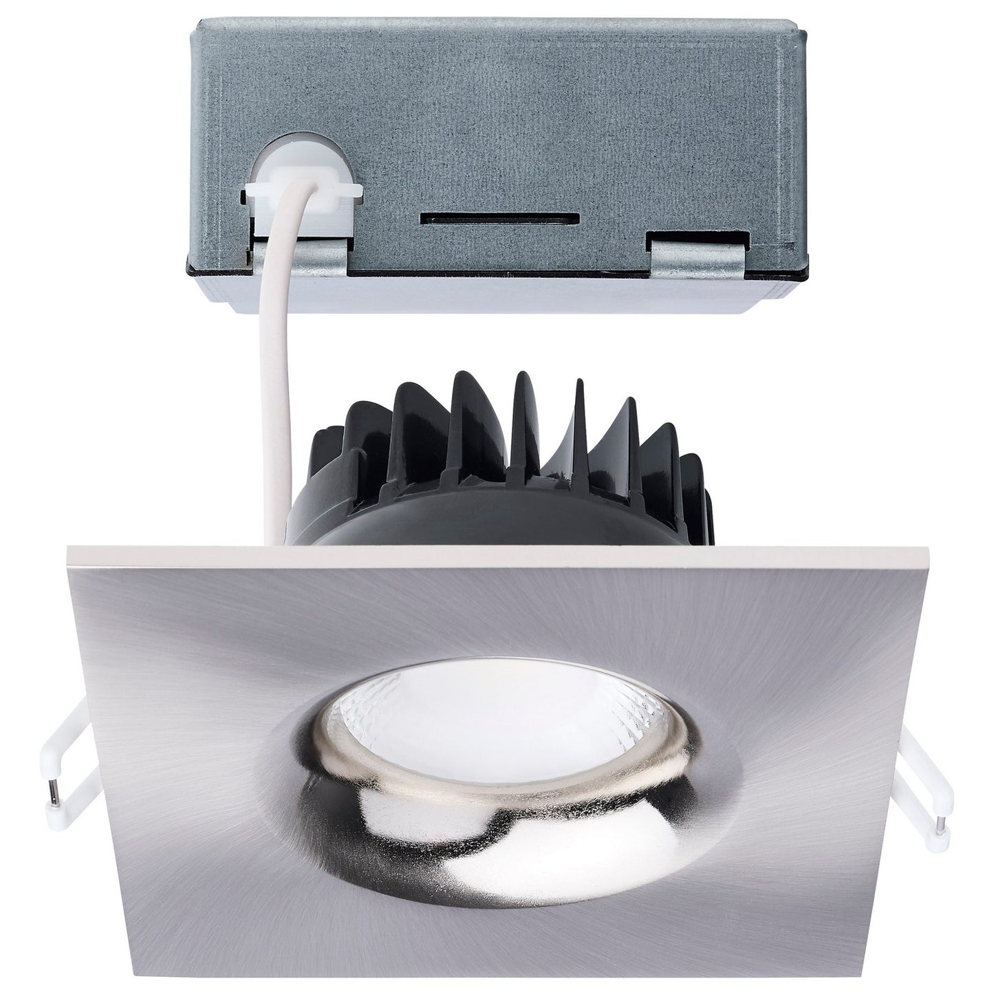 LED Downlight in Brushed Nickel