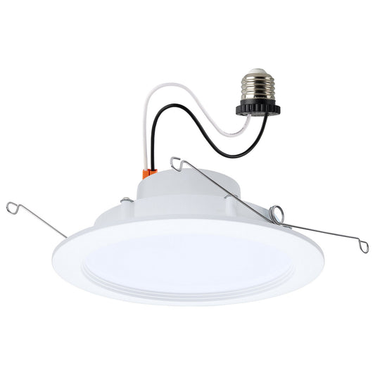 Satco - S11897 - LED Downlight Retrofit - Matte White