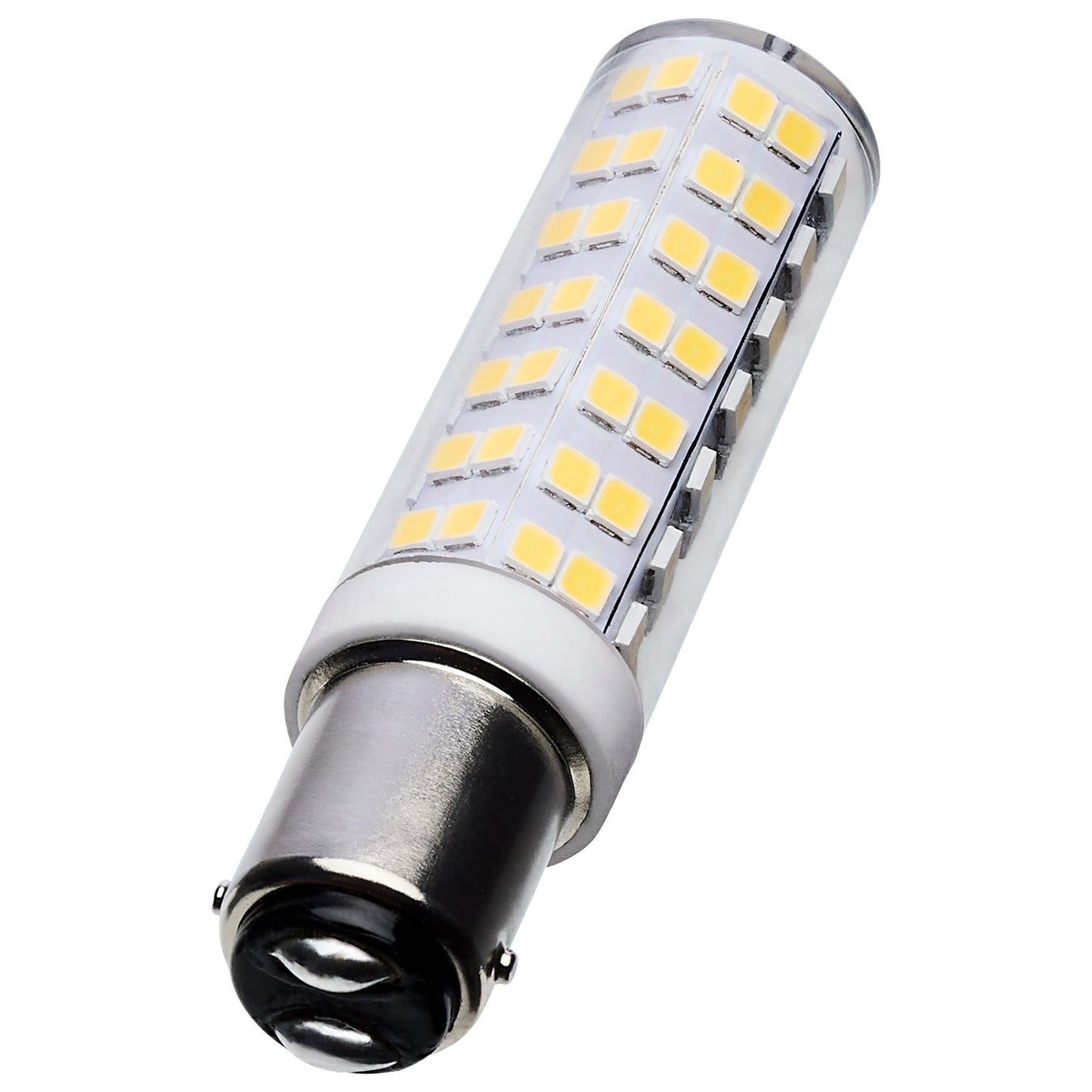 Satco 6.5W T6 LED – BA15d base, 650 lumens, 5000K Daylight (S12355)