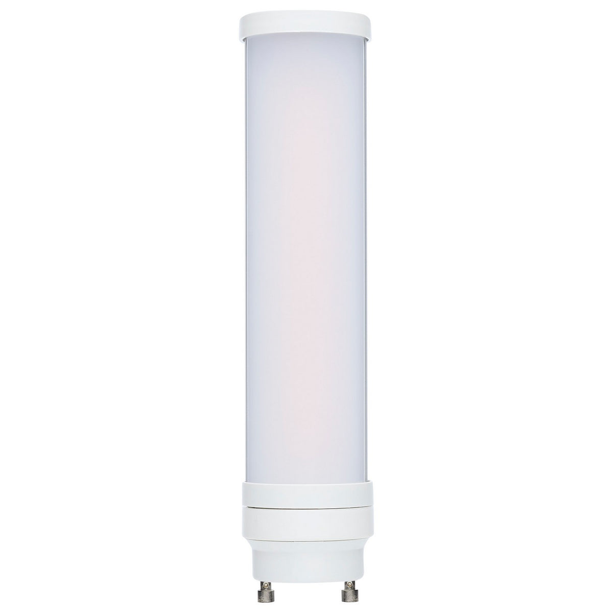 (4-Pack) Satco S8750 8W LED PL Bulb, GU24 Base, 2700K, 950 Lumens, Frost