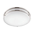 Flush Mount in Satin Nickel