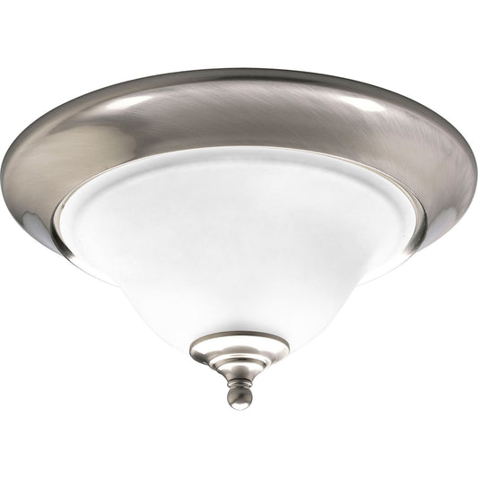 Progress Lighting - P3476-09 - Two Light Flush Mount - Trinity - Brushed Nickel