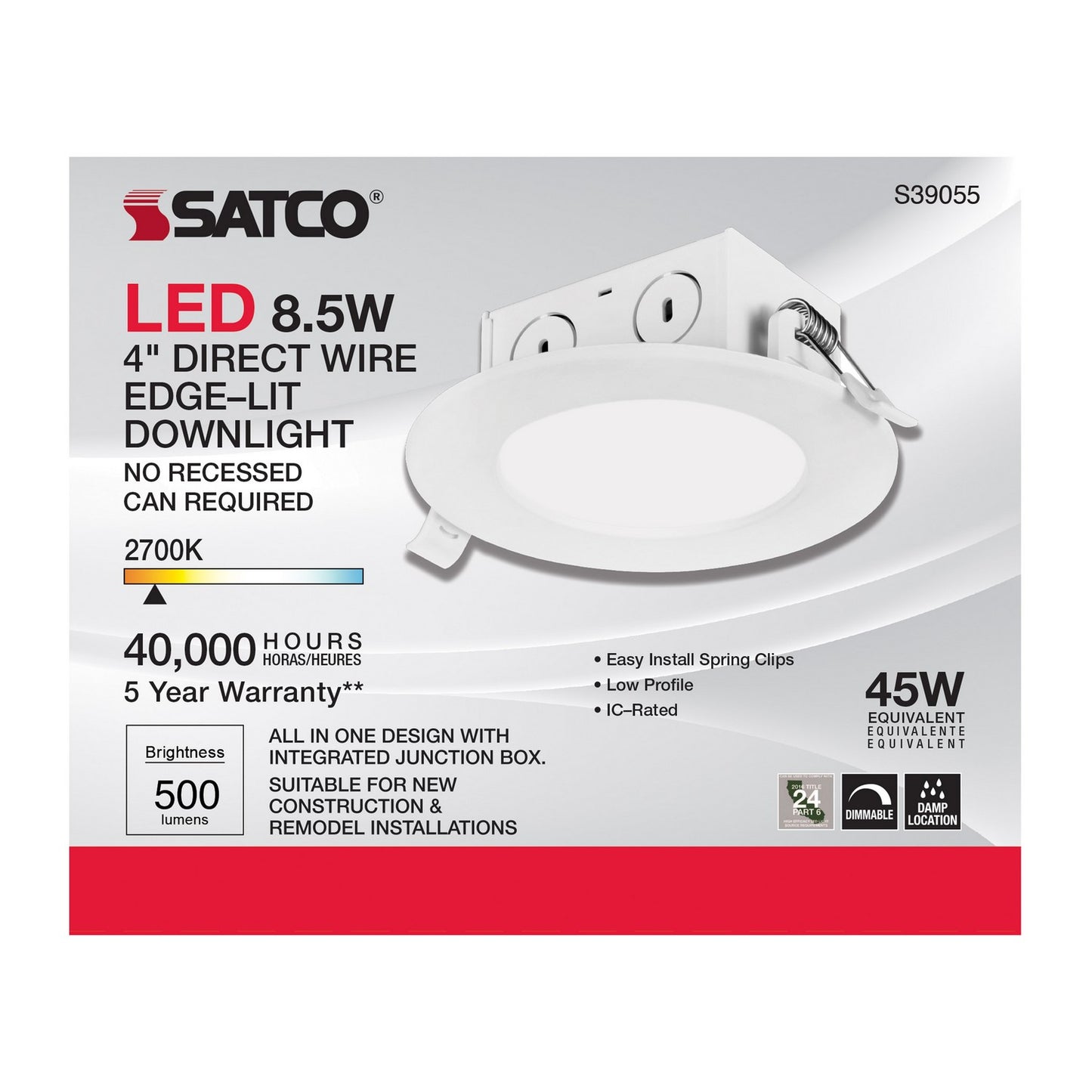 LED Downlight in White
