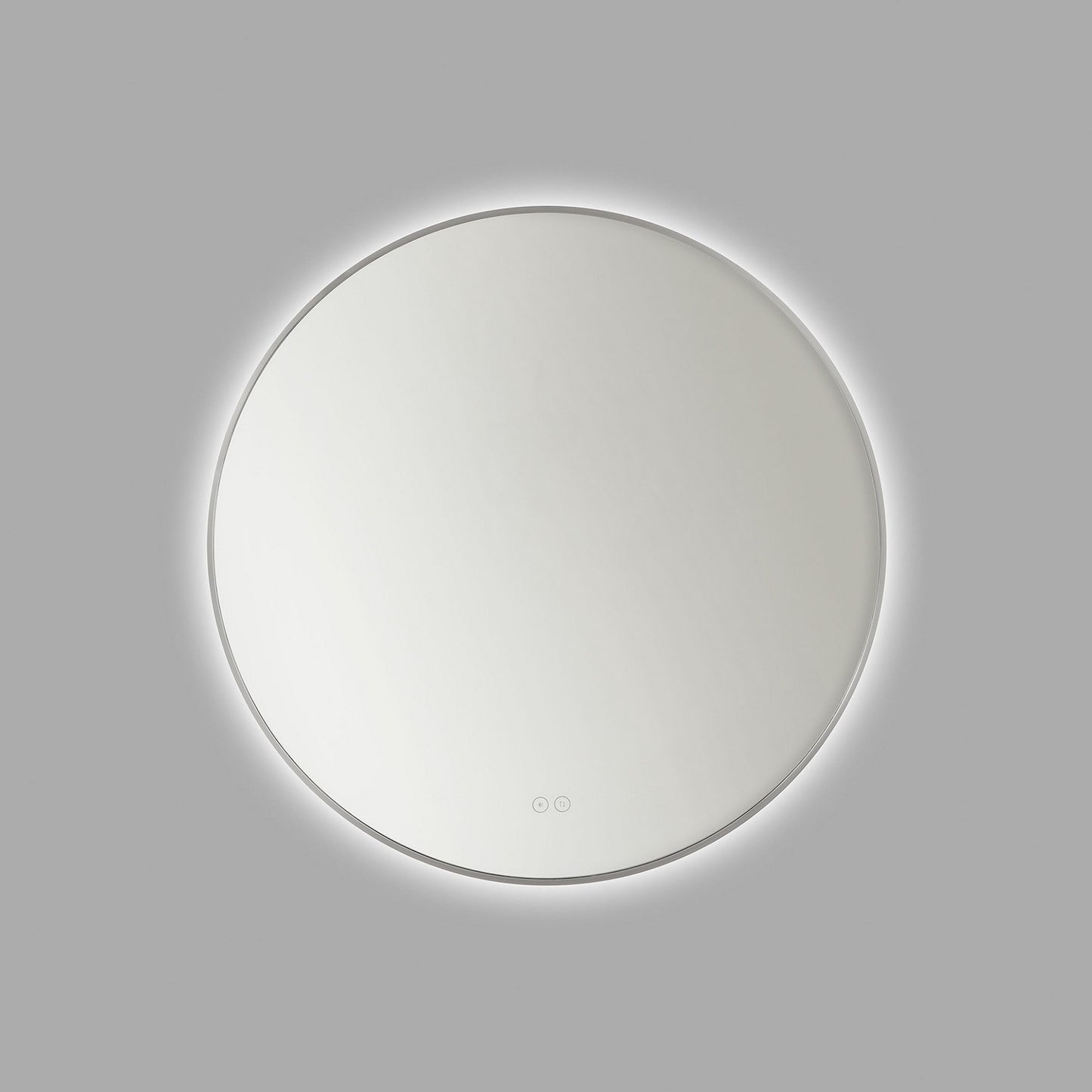 Cadre Mirror in Brushed Nickel