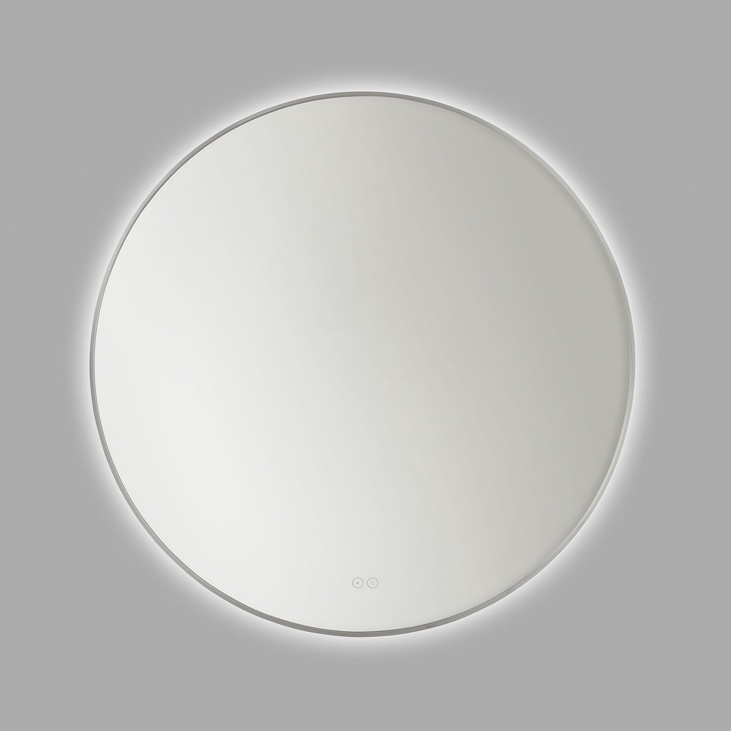 Cadre Mirror in Brushed Nickel