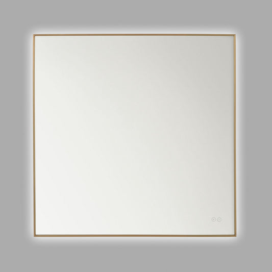 Generation Lighting - MREL1440SB - Mirror - Cadre - Satin Brass