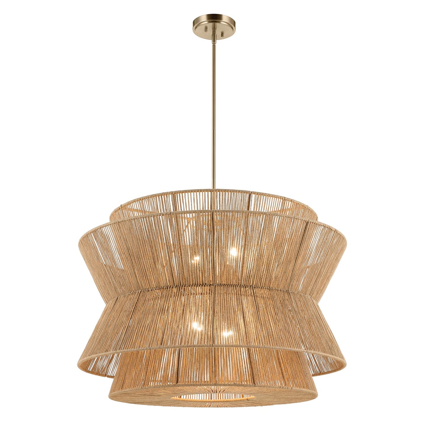 Ophira Four Light Pendant in Champagne Bronze