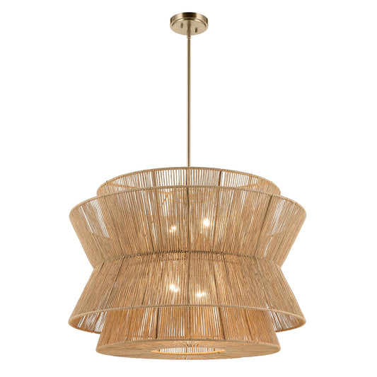 Ophira Four Light Pendant in Champagne Bronze