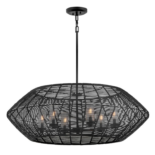 Luca LED Chandelier in Black