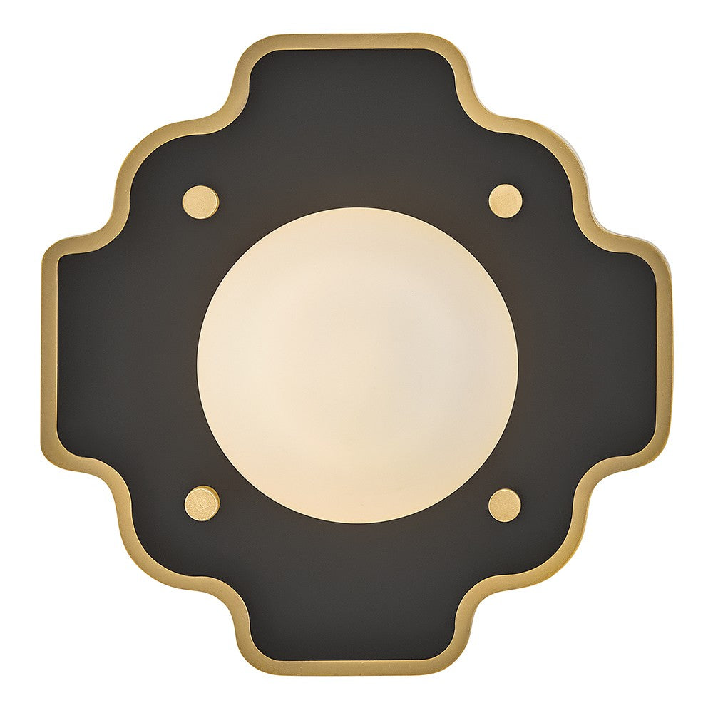Howe LED Wall Sconce in Gloss Black