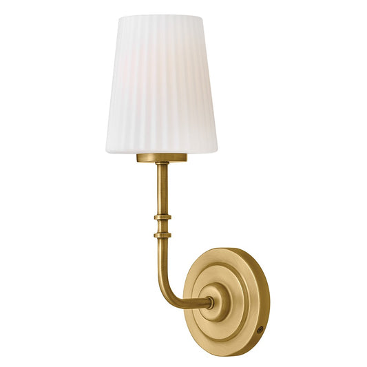 McKenna LED Wall Sconce in Lacquered Brass