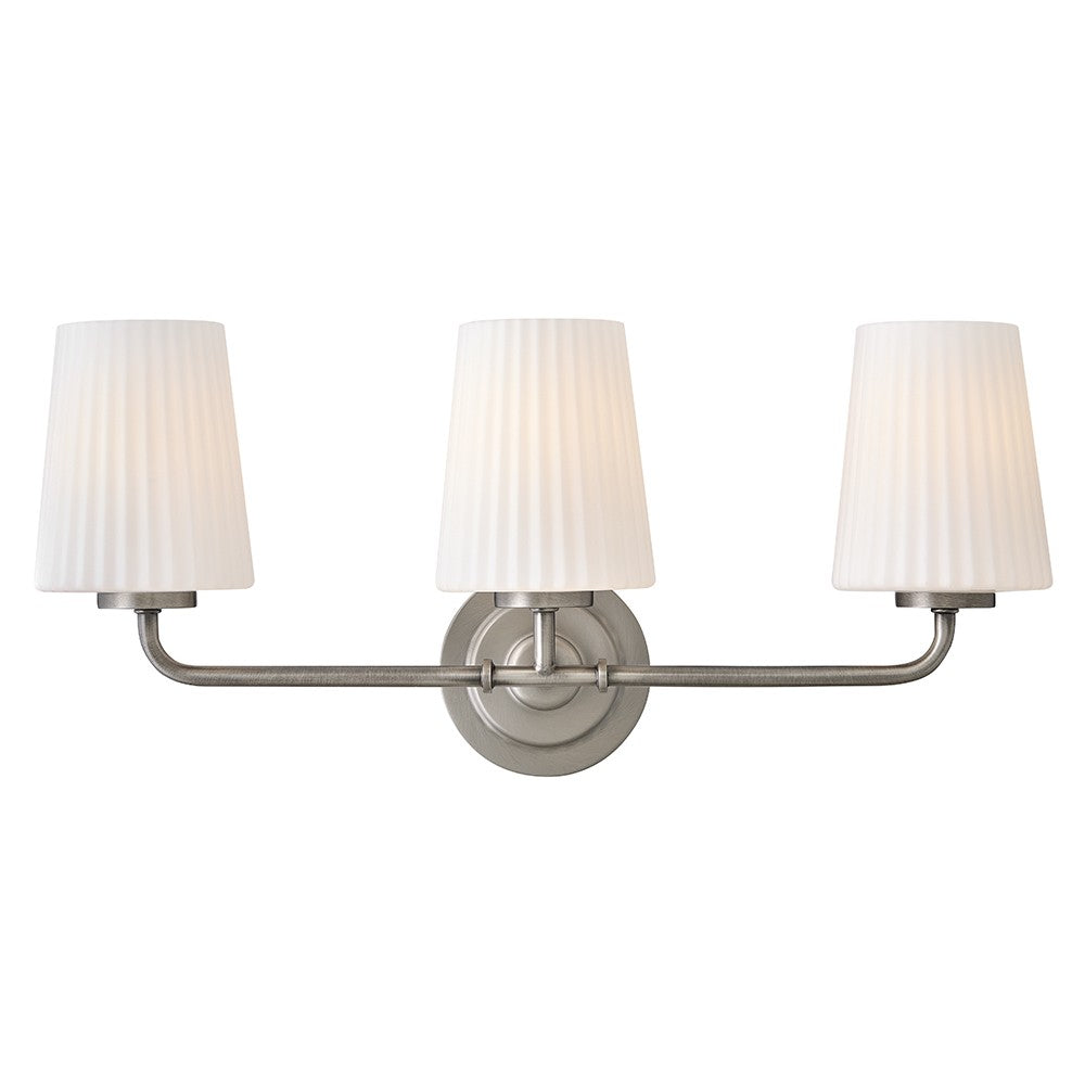 McKenna LED Vanity in Antique Nickel