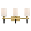 Turin LED Vanity in Lacquered Brass