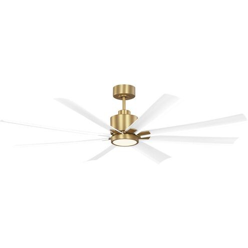 Flera Smart 65 LED 65"Ceiling Fan in Burnished Brass