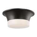 Sina Two Light Flush Mount in Aged Iron