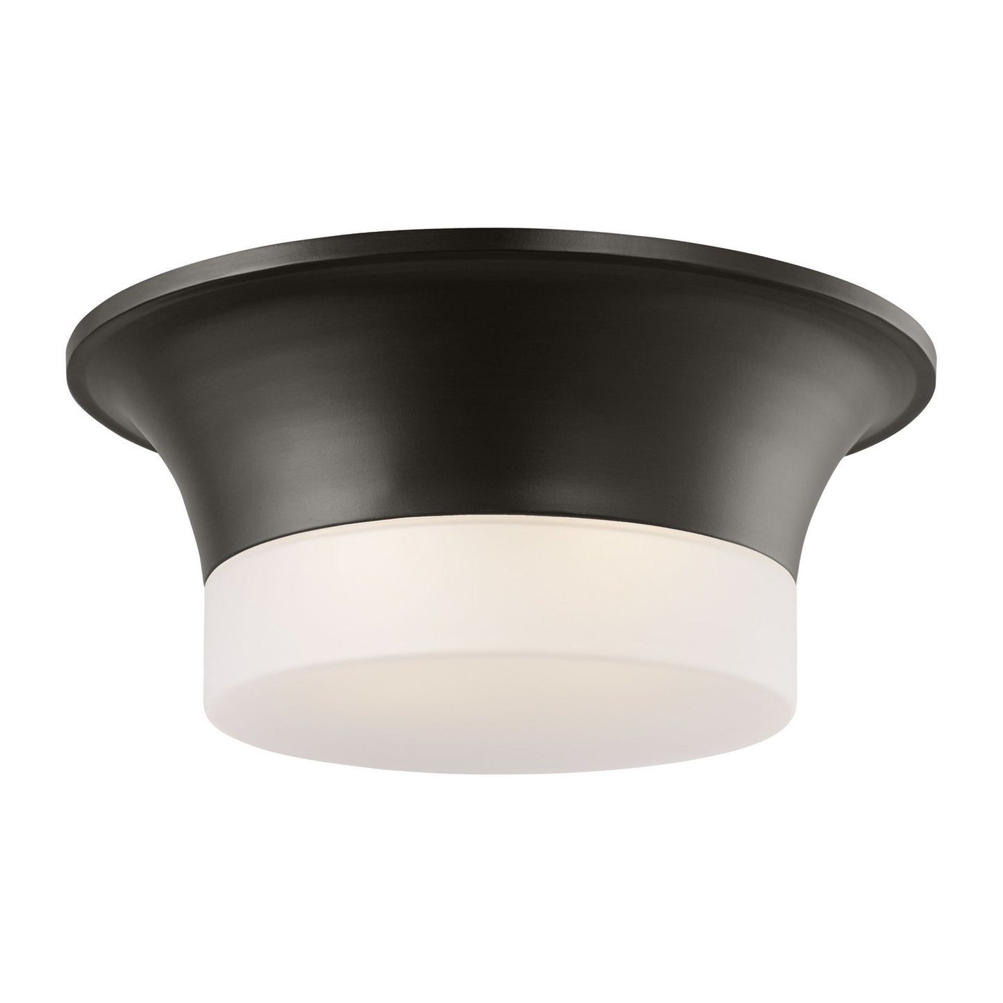 Sina Two Light Flush Mount in Aged Iron