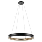 Larousse LED Chandelier in Black