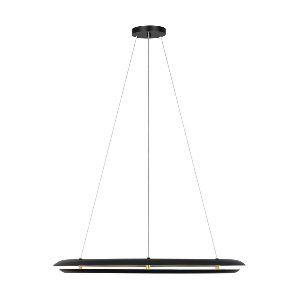 Cielo LED Chandelier in Midnight Black