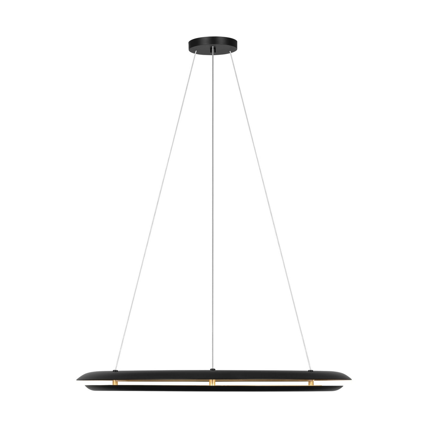 Cielo LED Chandelier in Midnight Black