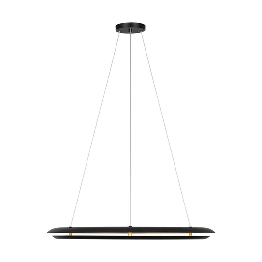 Cielo LED Chandelier in Midnight Black