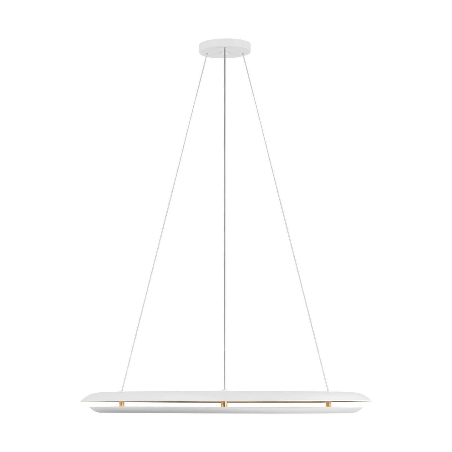 Cielo LED Chandelier in Matte White