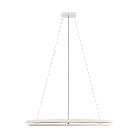 Cielo LED Chandelier in Matte White