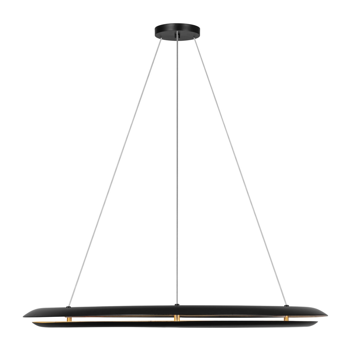 Cielo LED Chandelier in Midnight Black
