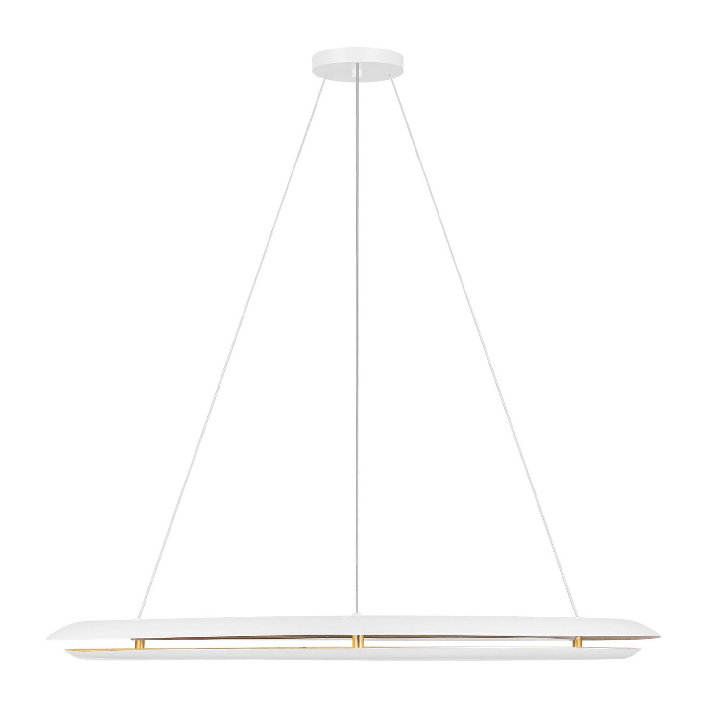 Cielo LED Chandelier in Matte White
