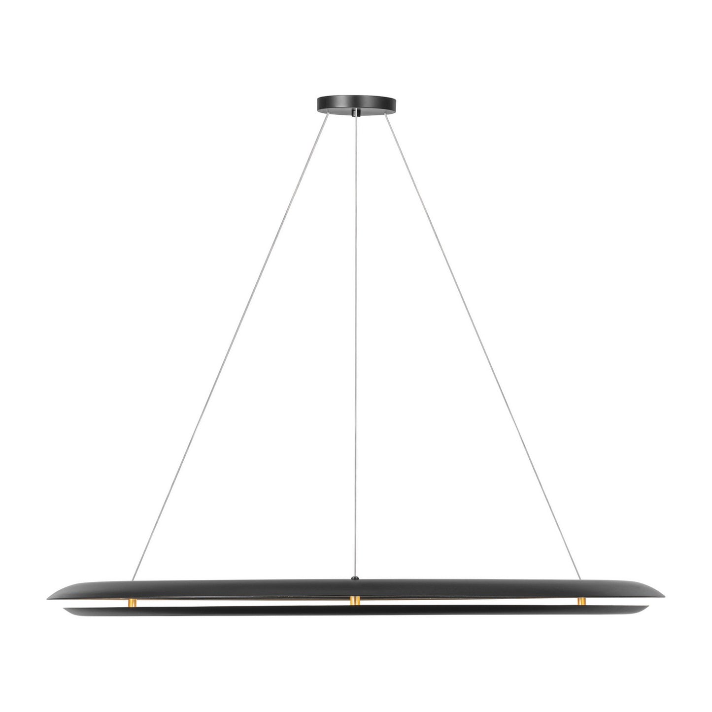 Cielo LED Chandelier in Midnight Black
