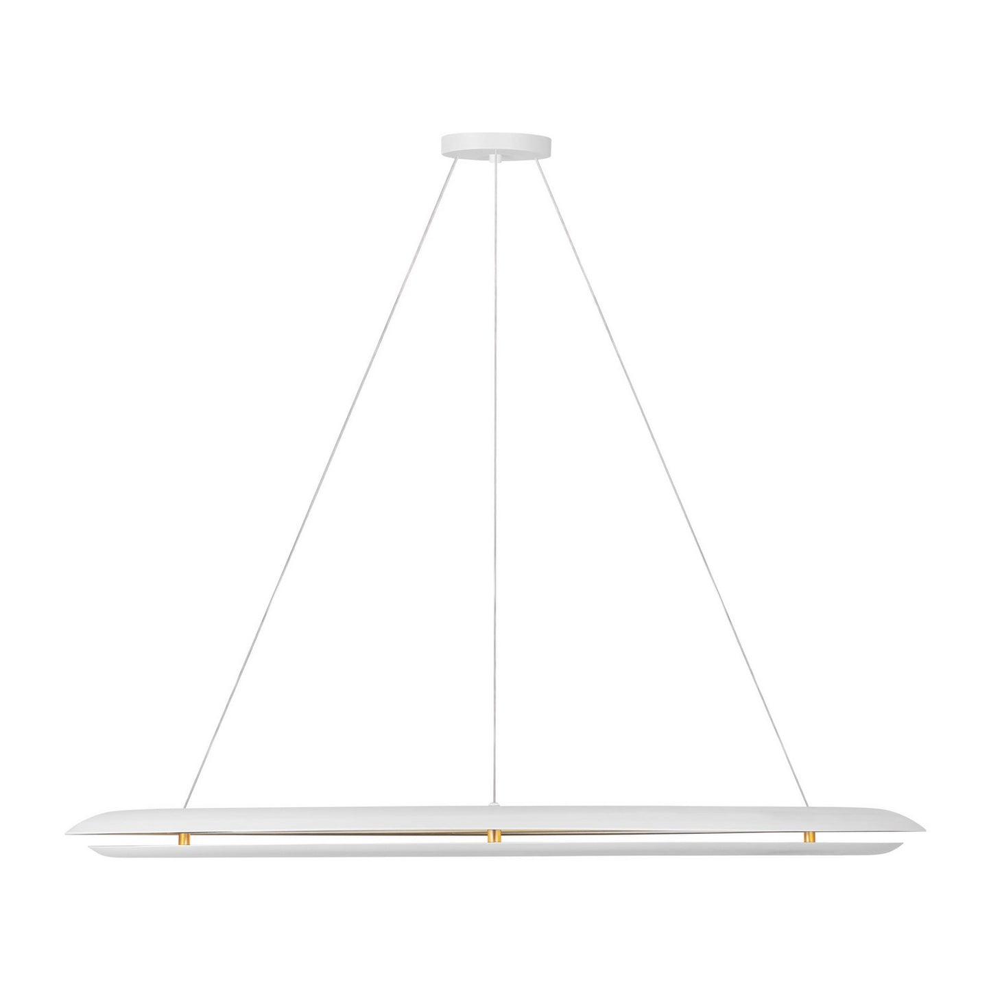 Cielo LED Chandelier in Matte White