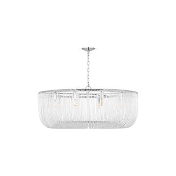 Pierce Ten Light Pendant in Polished Nickel