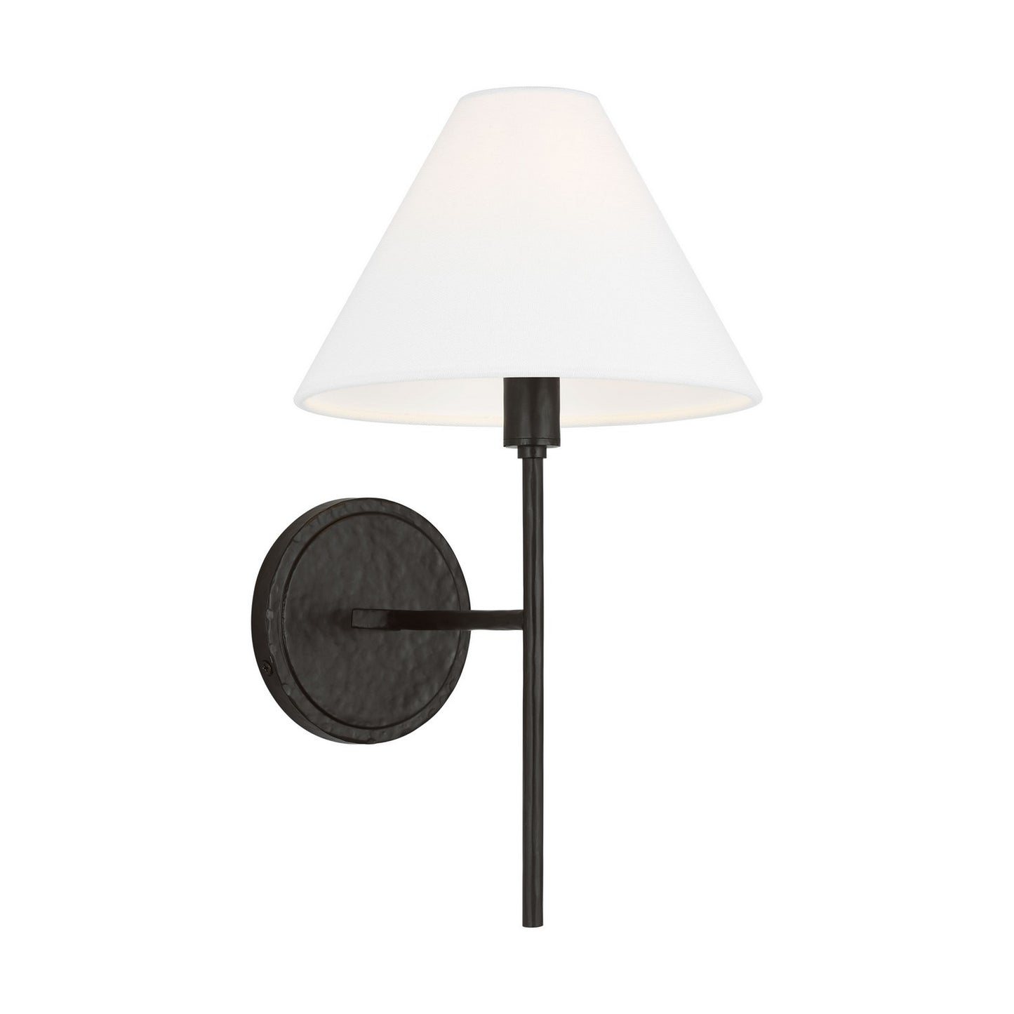 Ridgewood One Light Wall Sconce in Aged Iron