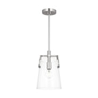Crofton One Light Pendant in Brushed Nickel