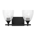 Toffino Two Light Vanity in Midnight Black