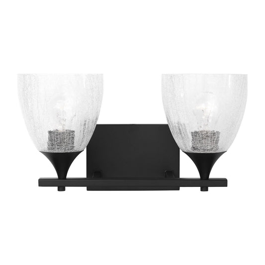 Toffino Two Light Vanity in Midnight Black