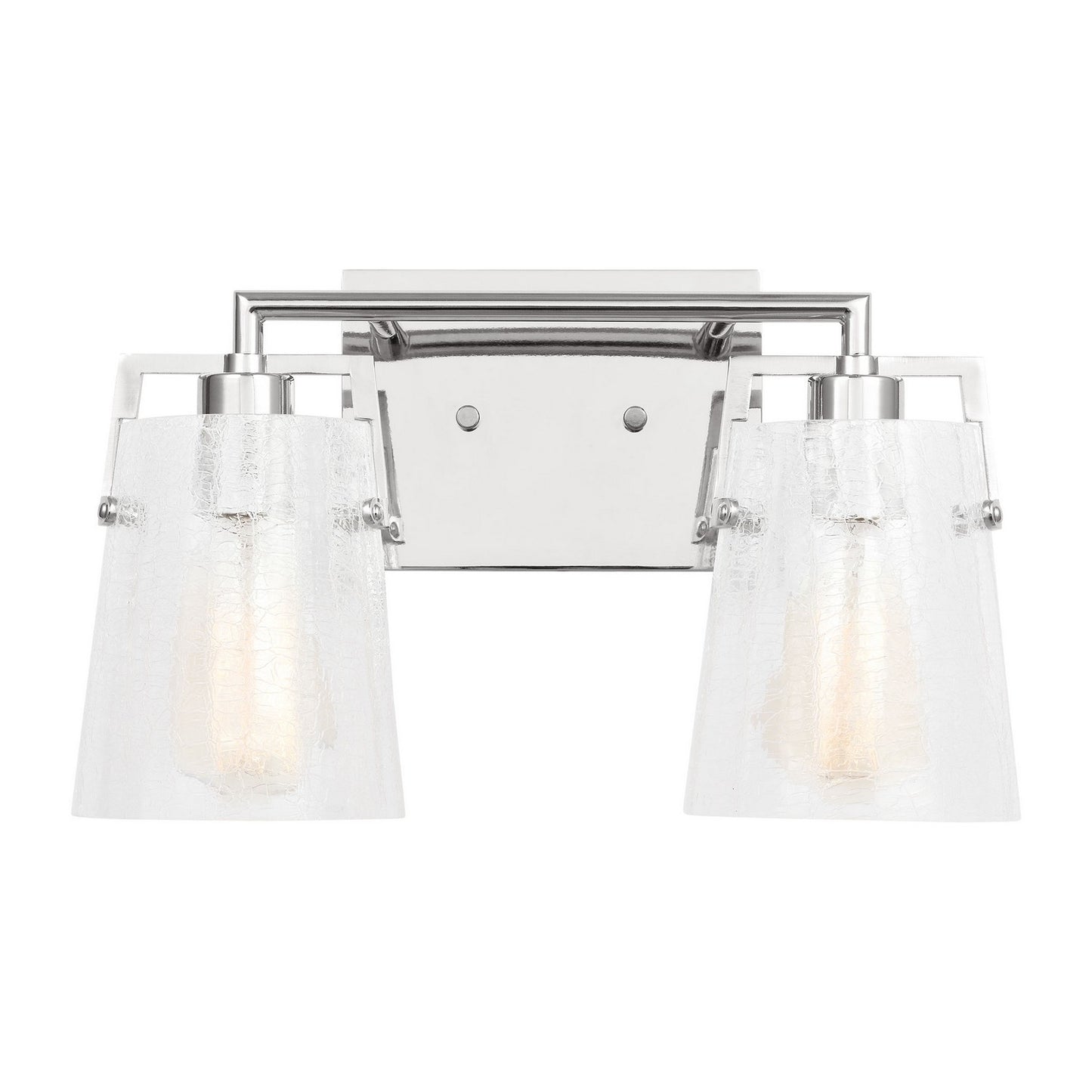 Crofton Two Light Vanity in Chrome