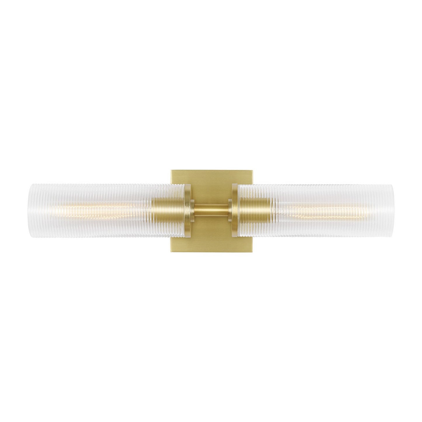 Sarita Two Light Wall Sconce in Satin Brass