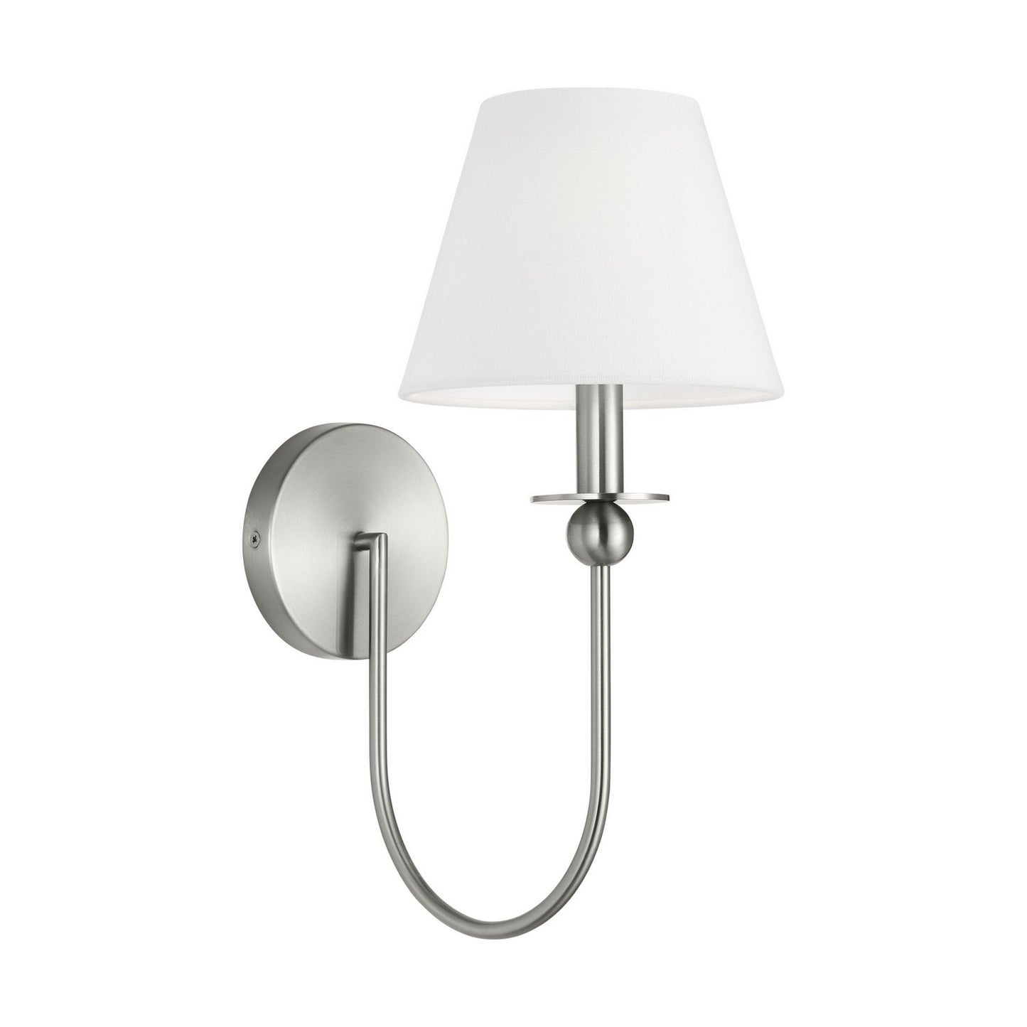 Elsay One Light Wall Sconce in Brushed Nickel