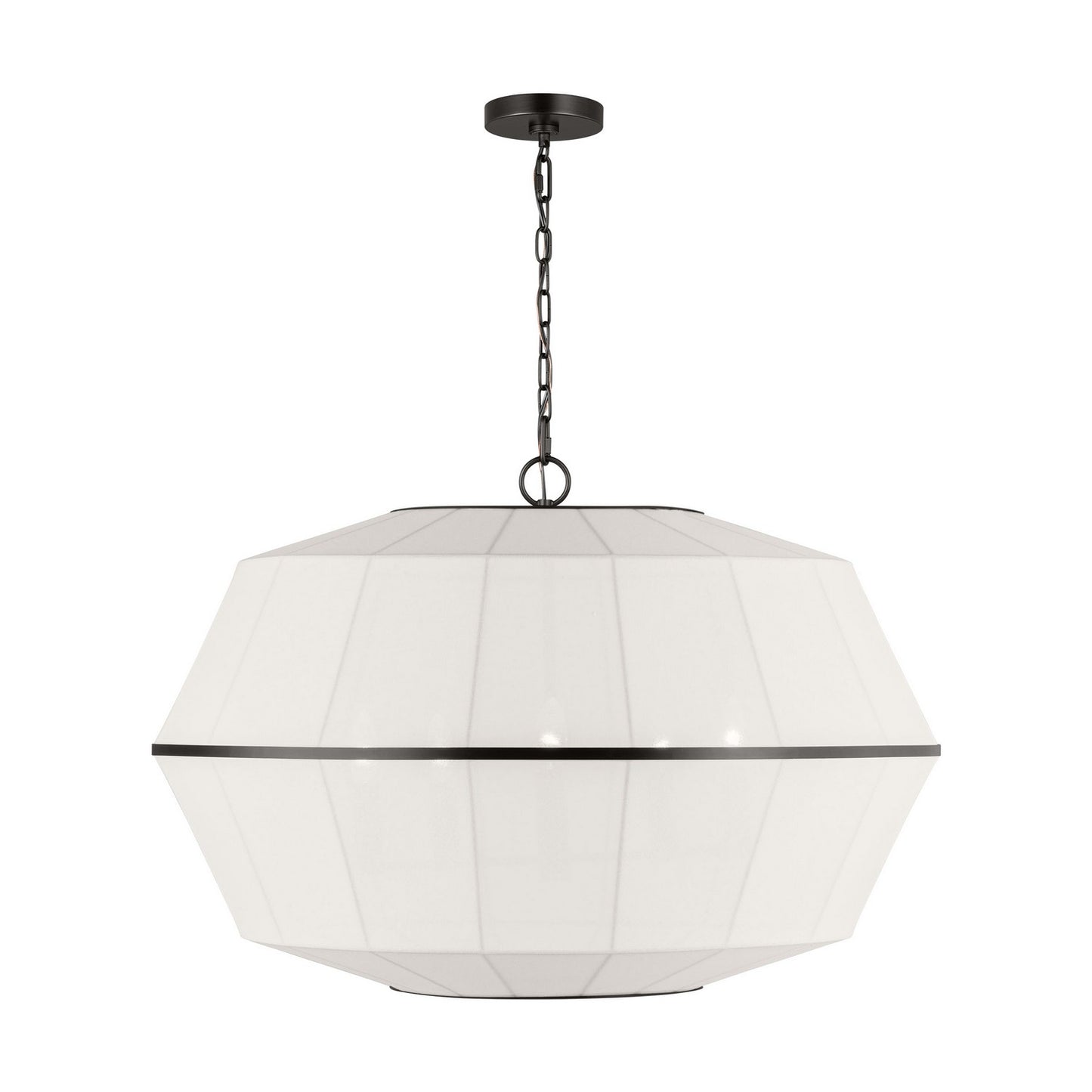Hikari Five Light Lantern in Aged Iron