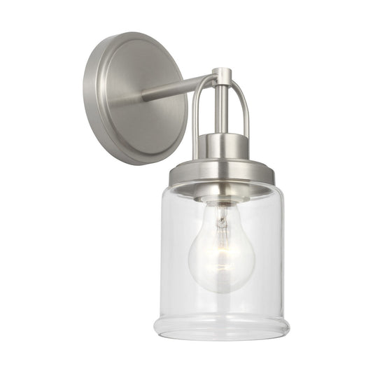 Anders One Light Vanity in Brushed Nickel