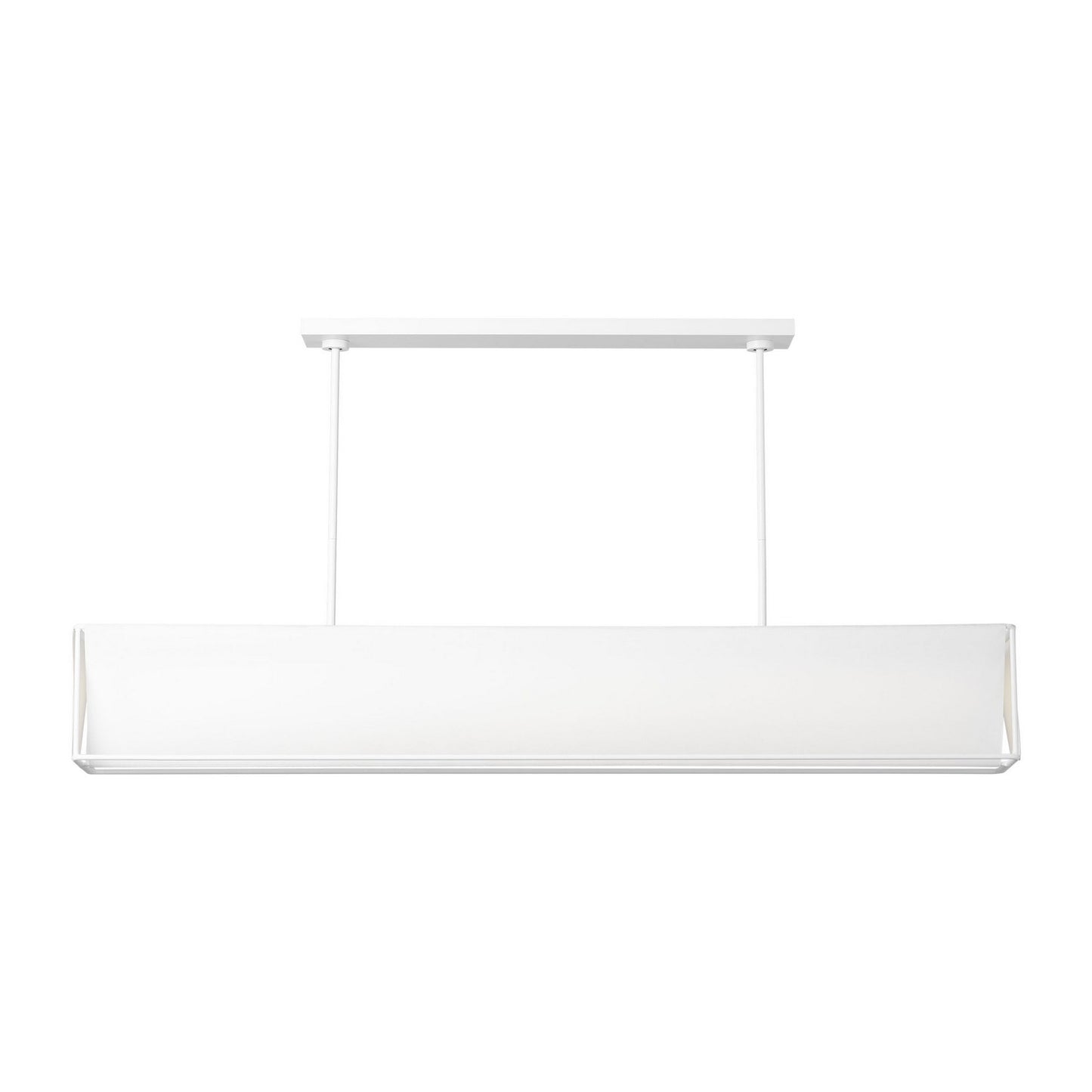 Velero LED Linear Chandelier in Soft Linen