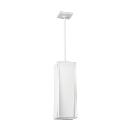 Velero LED Pendant in Soft Linen