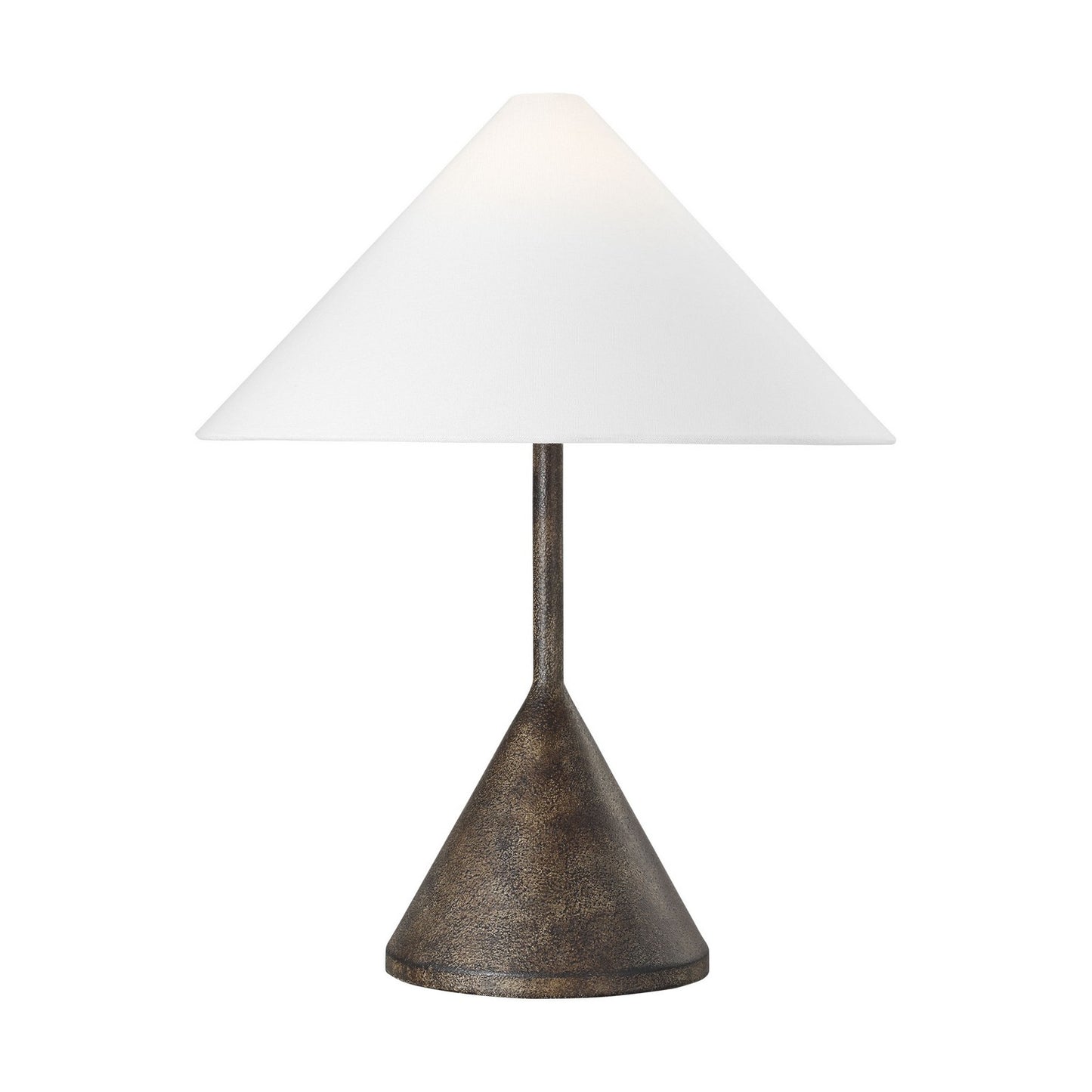 Brachion One Light Table Lamp in Rustic Bronze