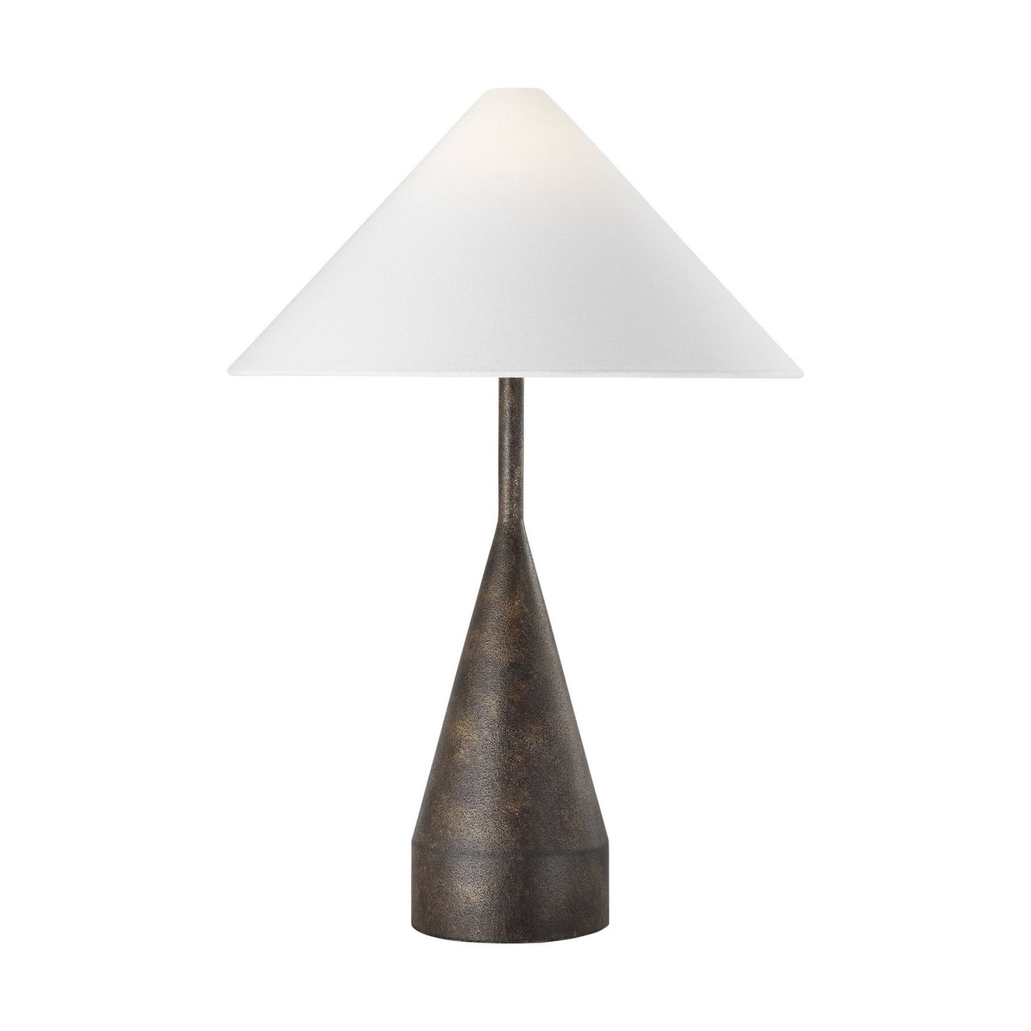 Brachion One Light Table Lamp in Rustic Bronze