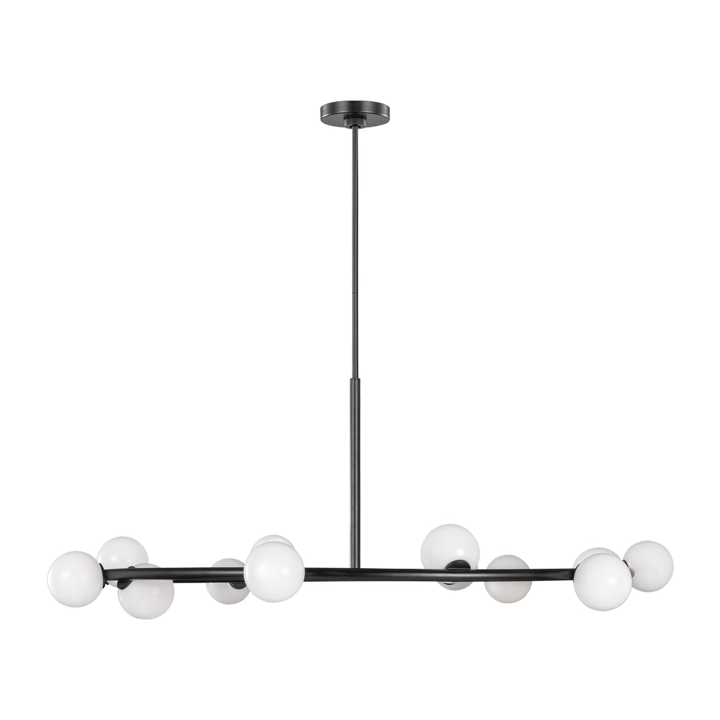 Altair 12 Light Chandelier in Aged Iron